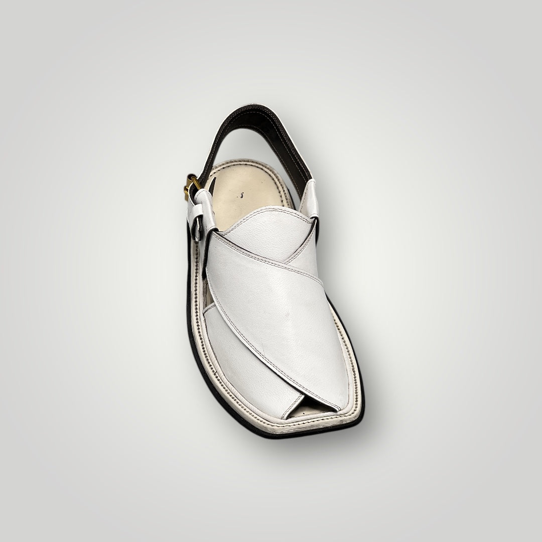Peshawari Gol T (White)