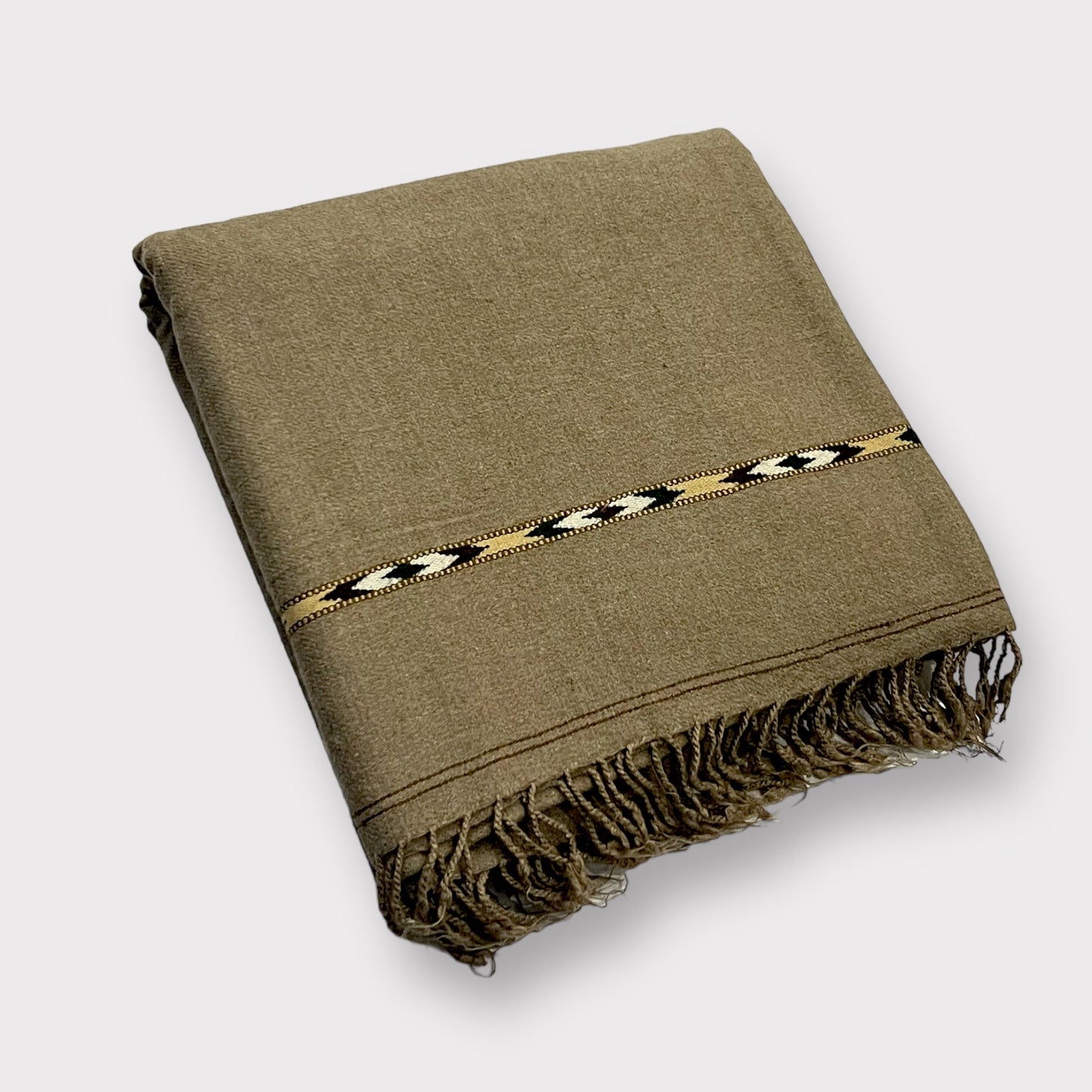 Angoora Wool (Greenish Camel) - Dark Fitter