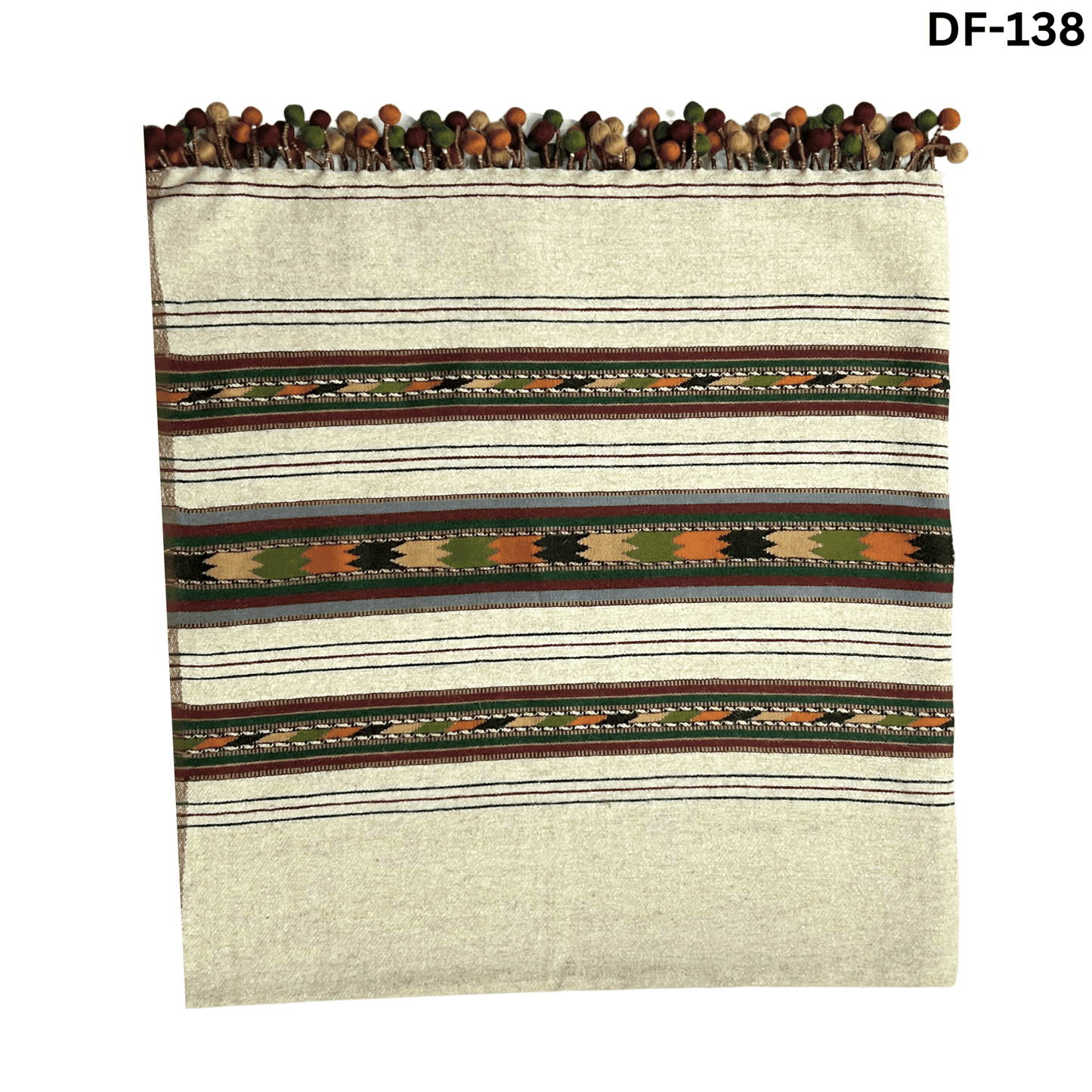 Premium Wool Shawl DF - 138 - Dark Fitter