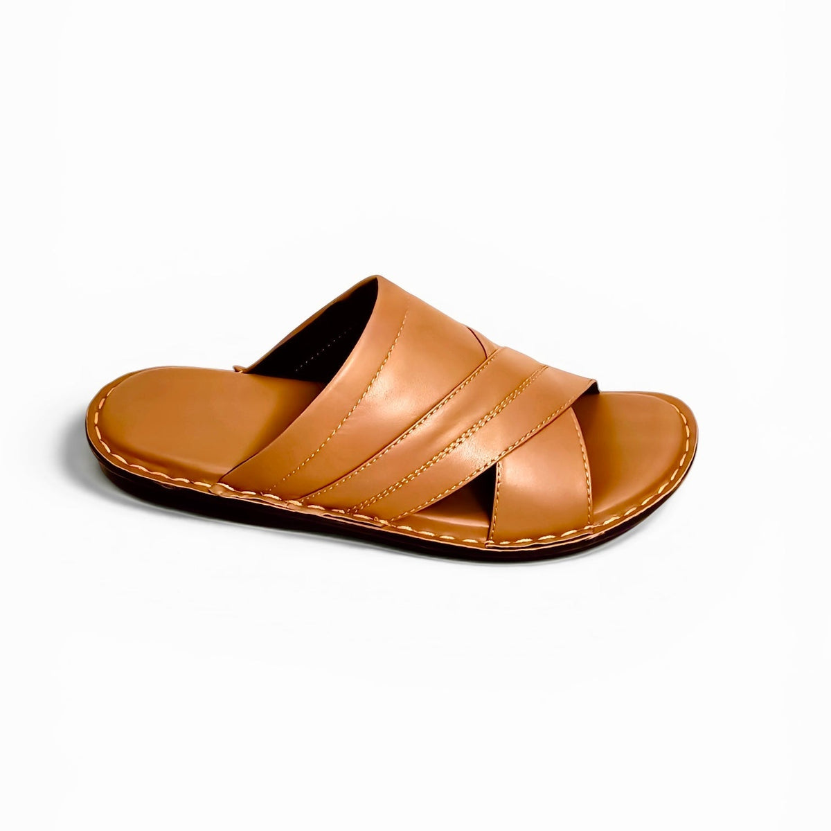 Soft Light-Weight Handmade Slippers (HS-101) - Dark Fitter