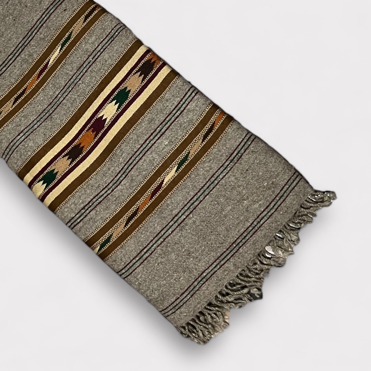 Lambs Woollen Shawl (DFS - 943) - Dark Fitter