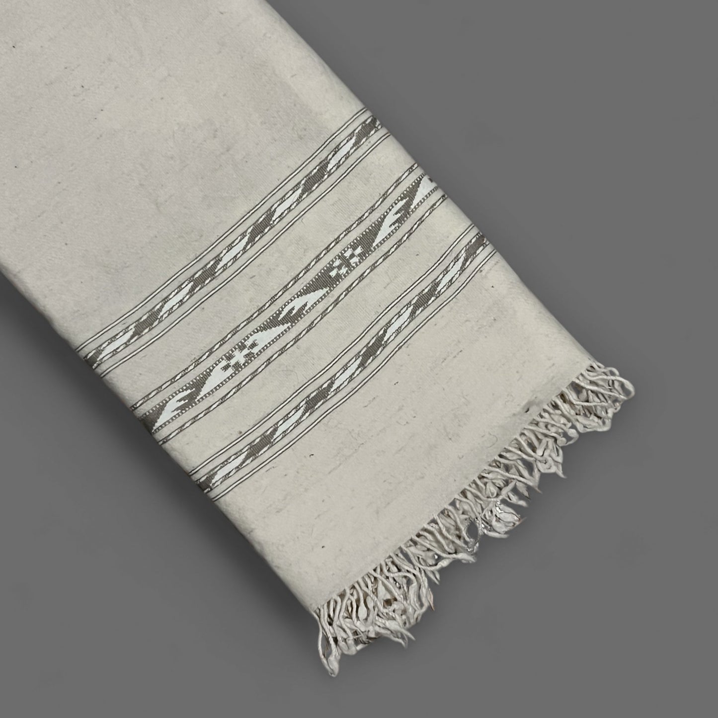 Lambs Woollen Shawl (DFS - 944) - Dark Fitter