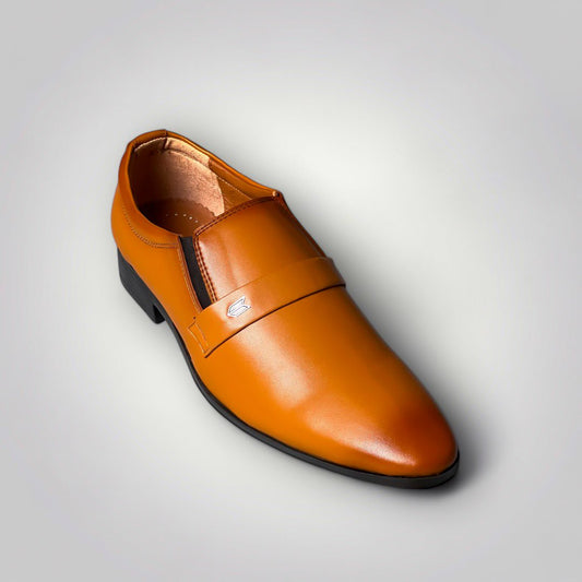 Premium Leather Shoes GFS - 040 - Dark Fitter