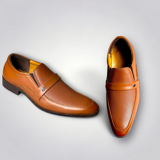 Premium Leather Shoes GFS - 043 - Dark Fitter