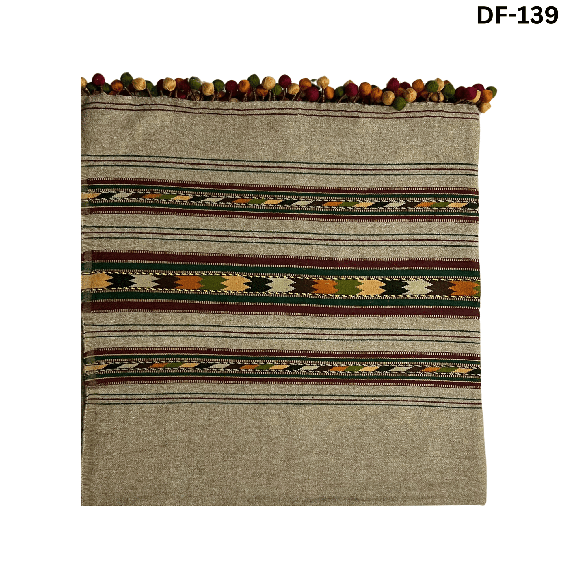 Premium Wool Shawl DF - 139 - Dark Fitter