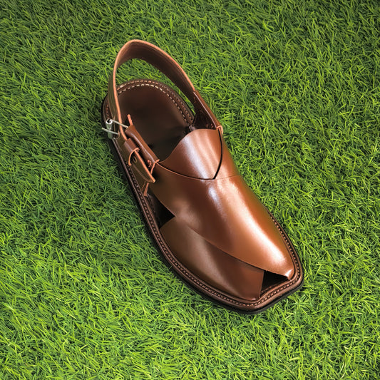 Peshawari Gol T (Dark Brown)